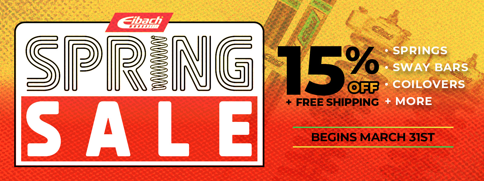 Eibach 2025 Spring Sale