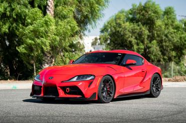 Toyota Supra with Eibach Alignment Kit