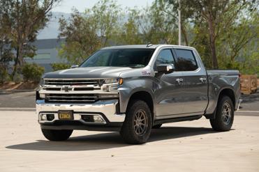 Chevy Silverado with Eibach Lift Block